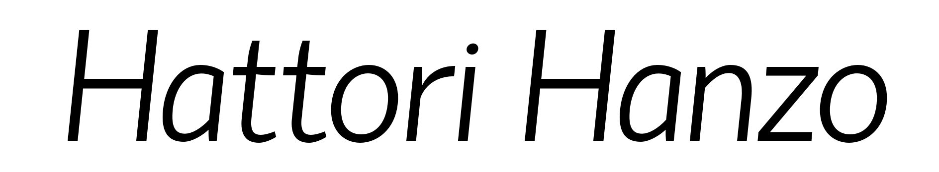 Hattori Hanzo